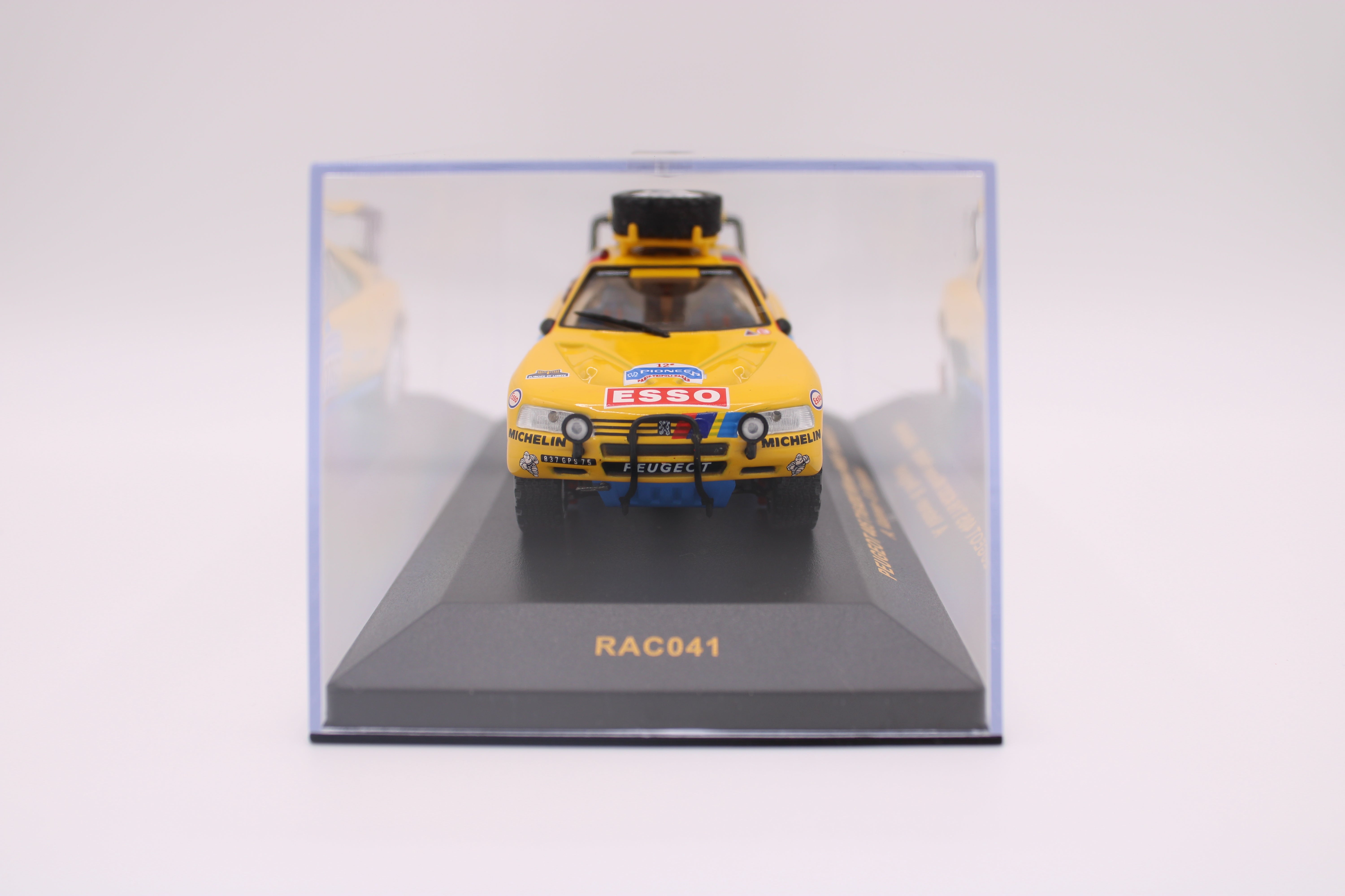 Peugeot 405 T16 #203 - Paris Dakar Rally 1990 - IXO RAC041 - 1/43
