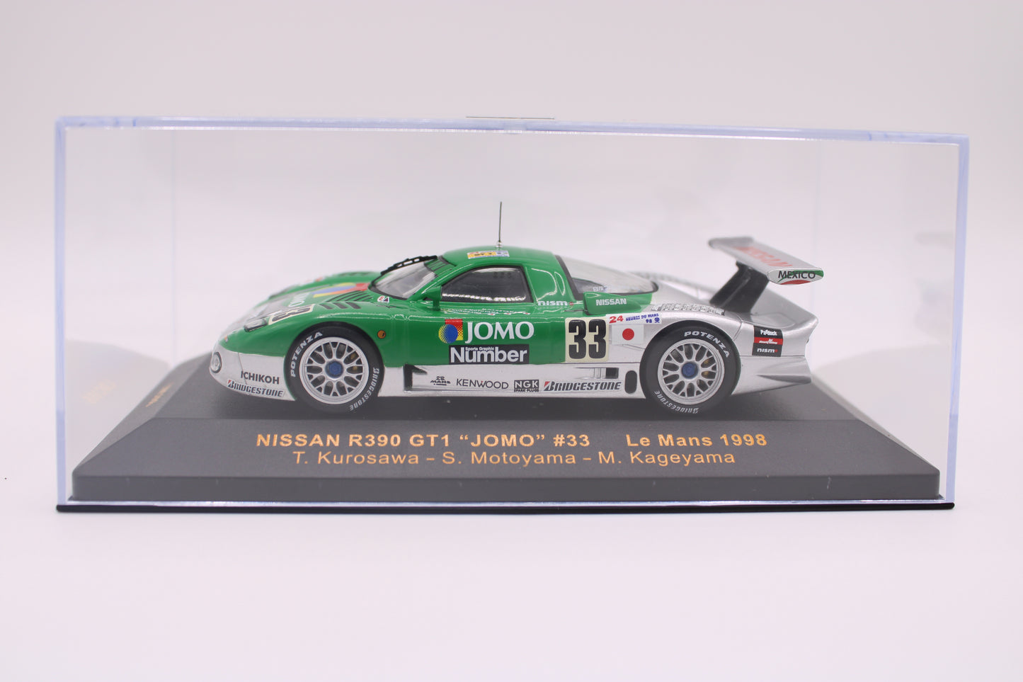 Nissan R390 GT1 "JOMO" #33 - Le Mans 1998 - IXO LMC066 - 1/43 Scale Model