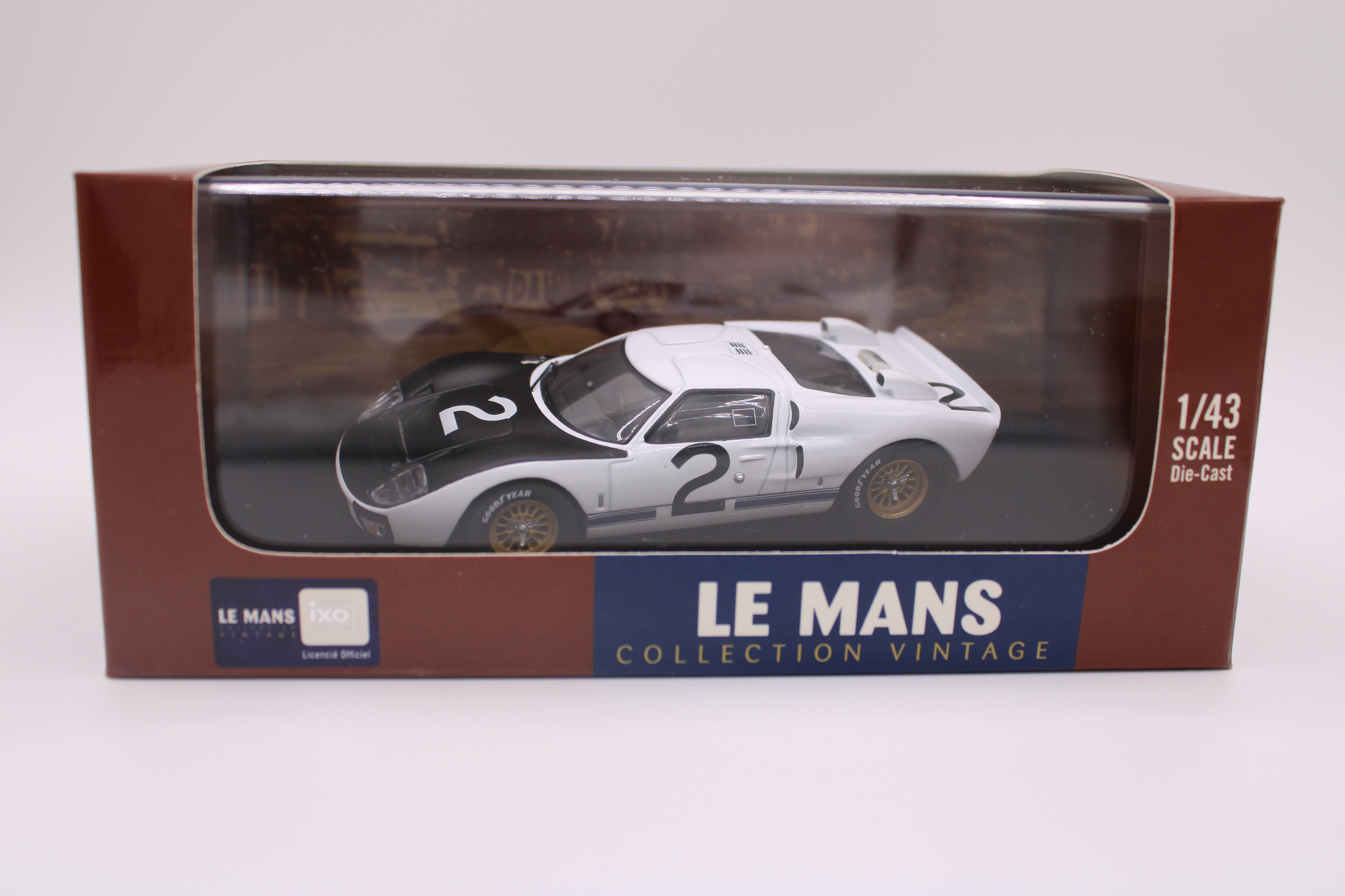 Ford GT40 MKII #2 - Le Mans Test 1966 - IXO LMC138 - 1/43 Scale