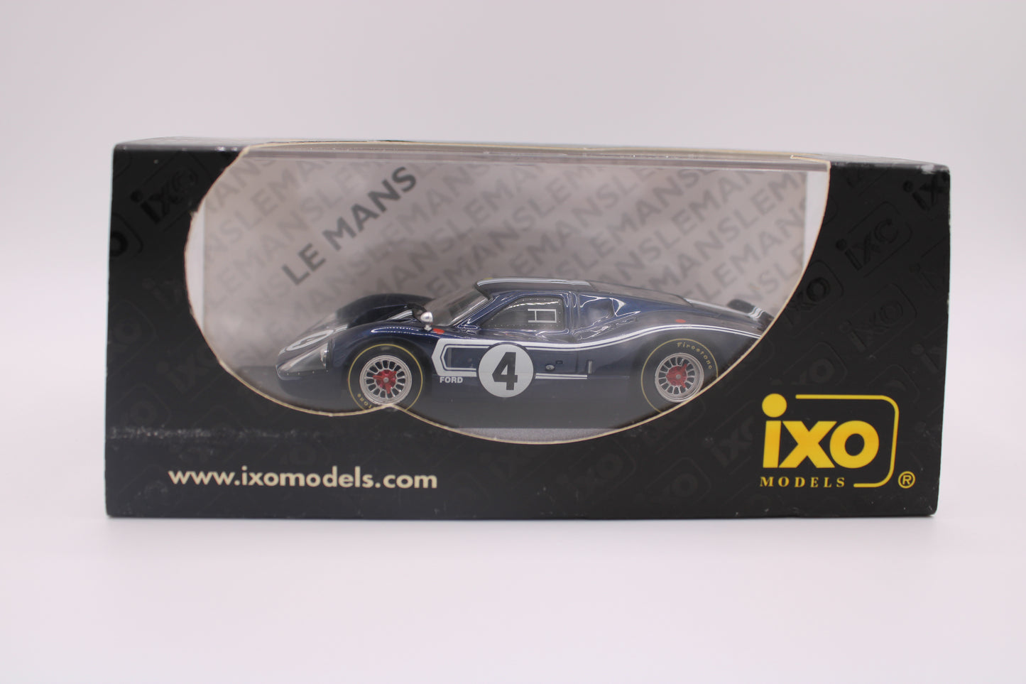 Ford GT40 MK IV #4 - Le Mans 1967 - IXO LMC011 - 1/43 Scale Model