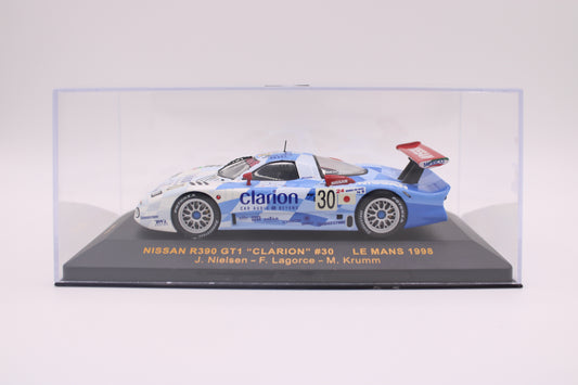 Nissan R390 GT1 "Clarion" #30 - Le Mans 1998 - IXO - 1/43 Scale Model