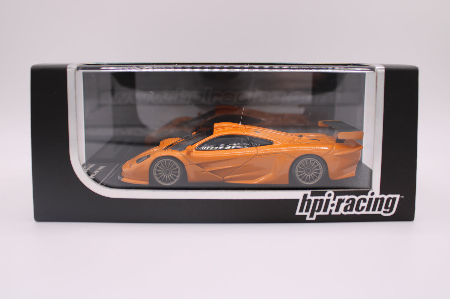 McLaren F1 GTR  - Plain Color Model Orange - HPI-Racing - 1/43 Scale Model
