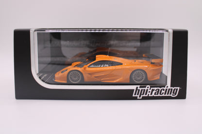 McLaren F1 GTR  - Plain Color Model Orange - HPI-Racing - 1/43 Scale Model