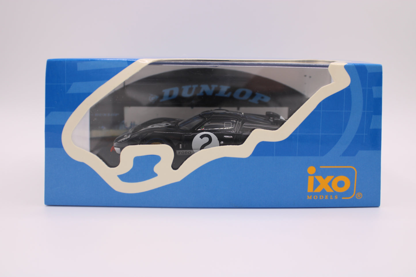 Ford GT 40 Mk II #2 - Winner Le Mans 1966 - IXO - 1/43 Scale Model