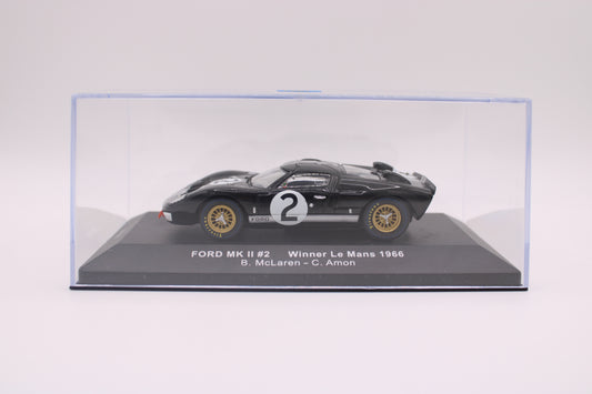 Ford GT 40 Mk II #2 - Winner Le Mans 1966 - IXO - 1/43 Scale Model