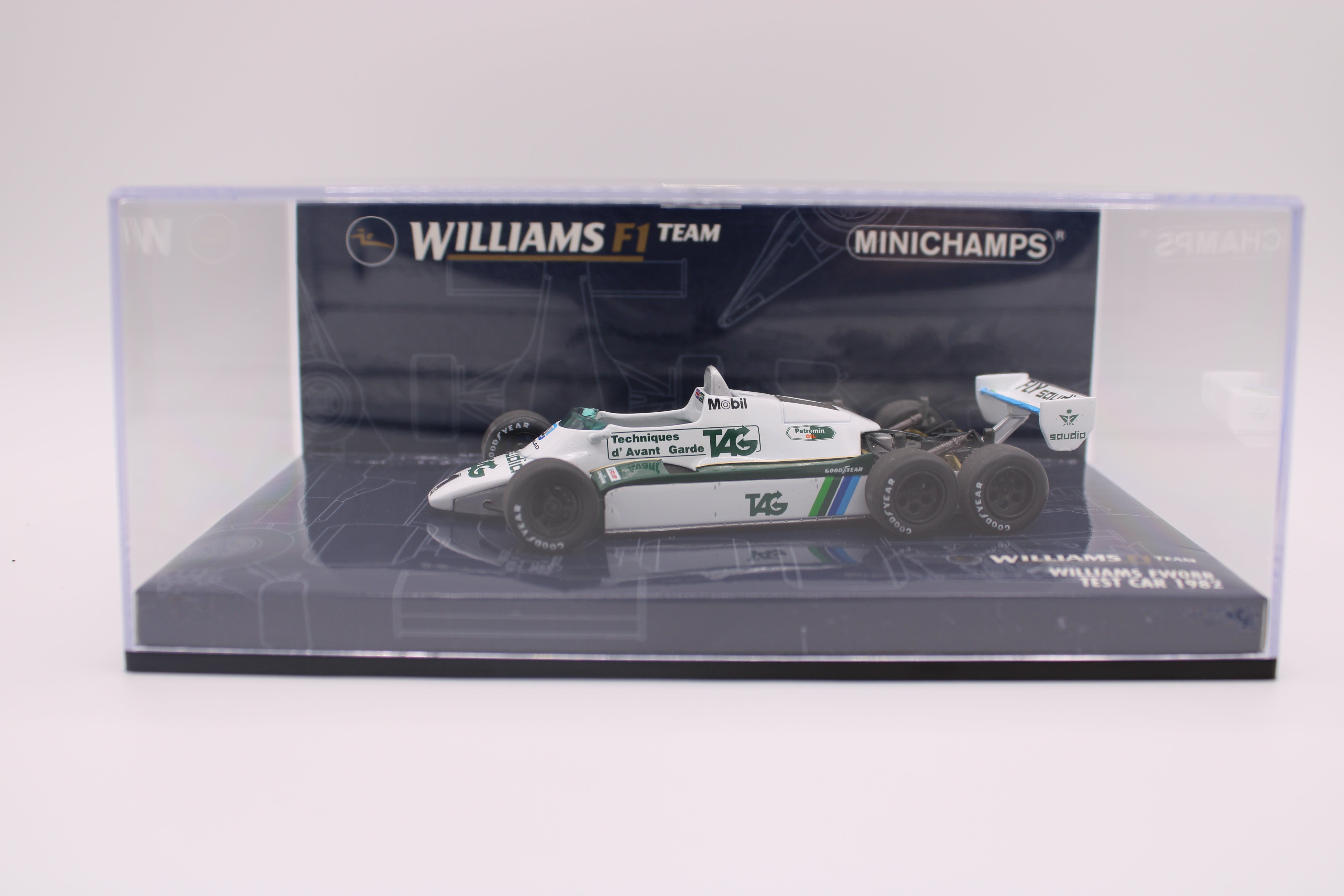 Williams FW08B Test Car #1 - F1 1982 - Minichamps - 1/43 Scale