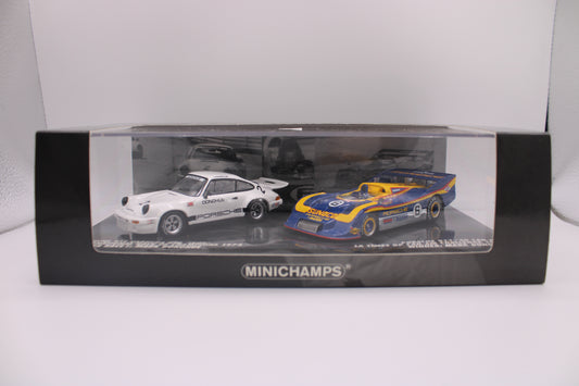 Porsche 911 RSR & 917/30 CAN-AM - Mark Donohue 1973 Tribute - Minichamps - 1/43 Scale Model