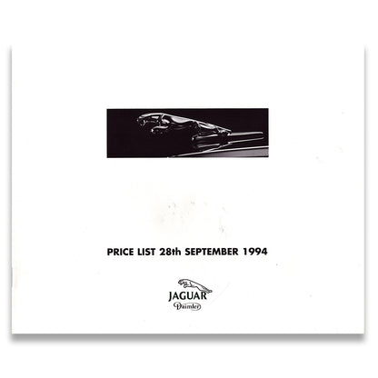 Jaguar XJ (X300) Sales Brochure Pack 1995