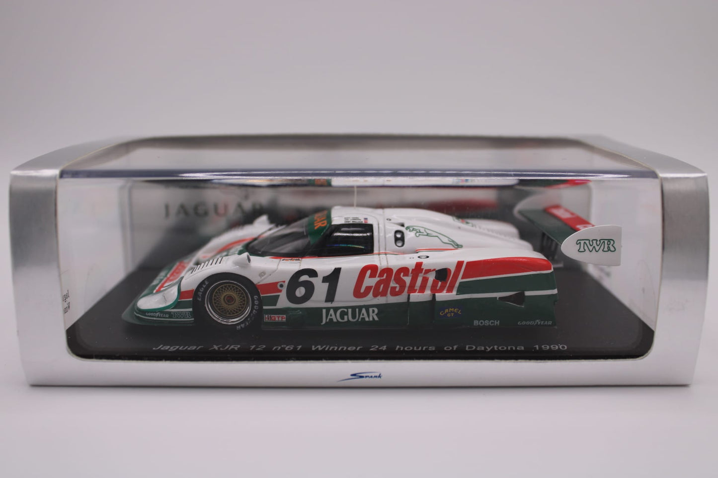 Jaguar XJR 12 "Castrol" #61 - Winner 24h Daytona 1990 - Spark S0750 - 1/43 Scale Model
