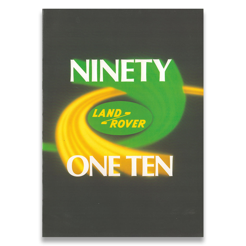 Land Rover 90 and 110 Car Sales Brochure #LR335 1984