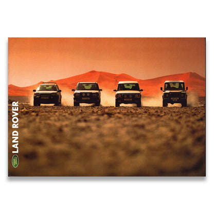 Land Rover Car Sales Brochure and Prices #LR/435/00 2000