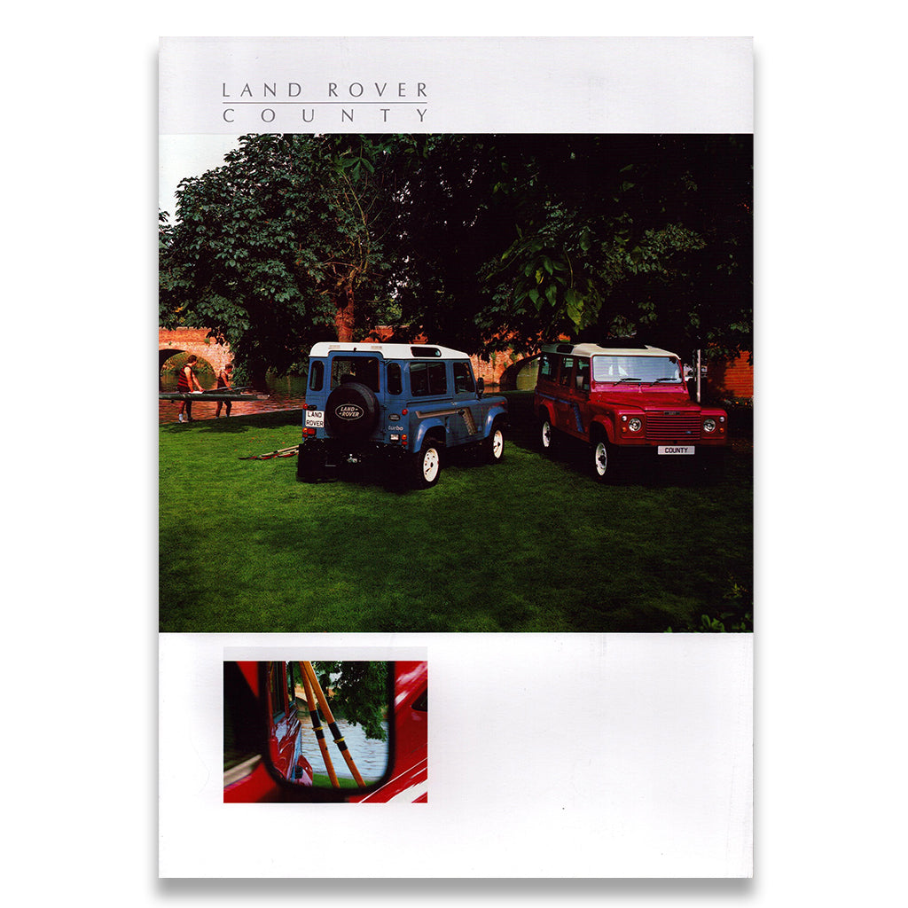 Land Rover 90 & 110 County Sales Brochure 1989