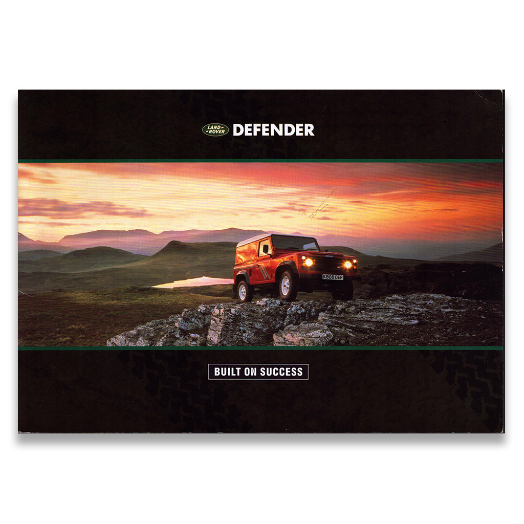 Land Rover Defender Car Sales Brochure #LR618 1991