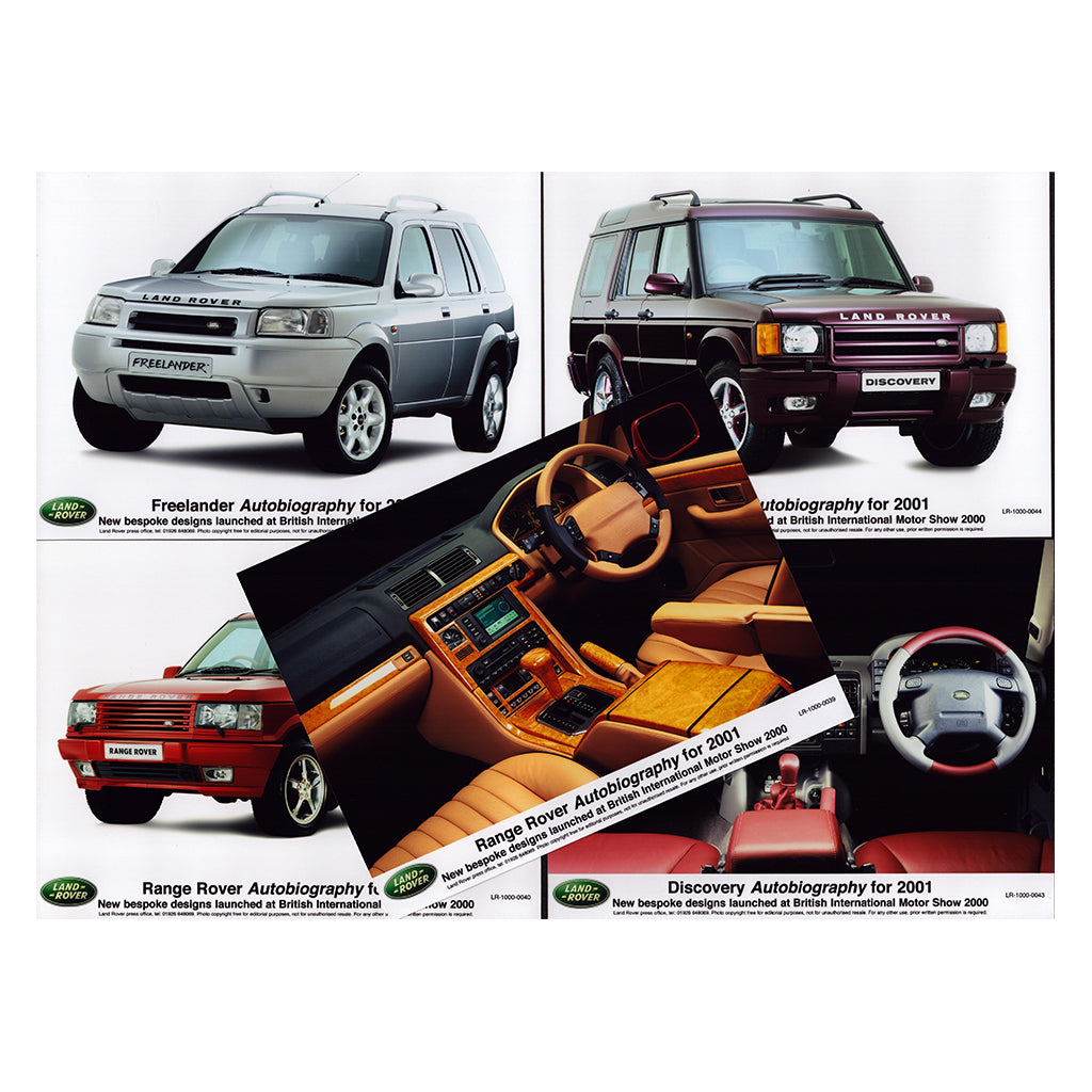 Land Rover Press Pack #LR/PP 2000