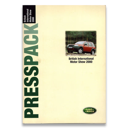 Land Rover Press Pack #LR/PP 2000