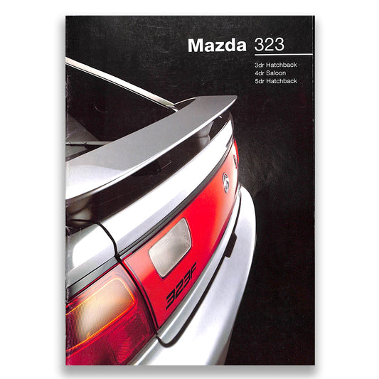 Mazda 323 Car Sales Brochure 879 1/97