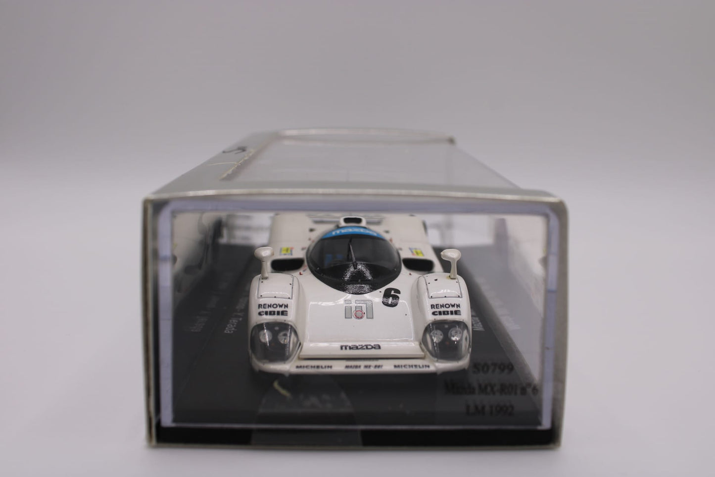 Mazda MX-R01 "Kajima" #6 - Le Mans 1992 - Spark S0799 - 1/43 Scale Model