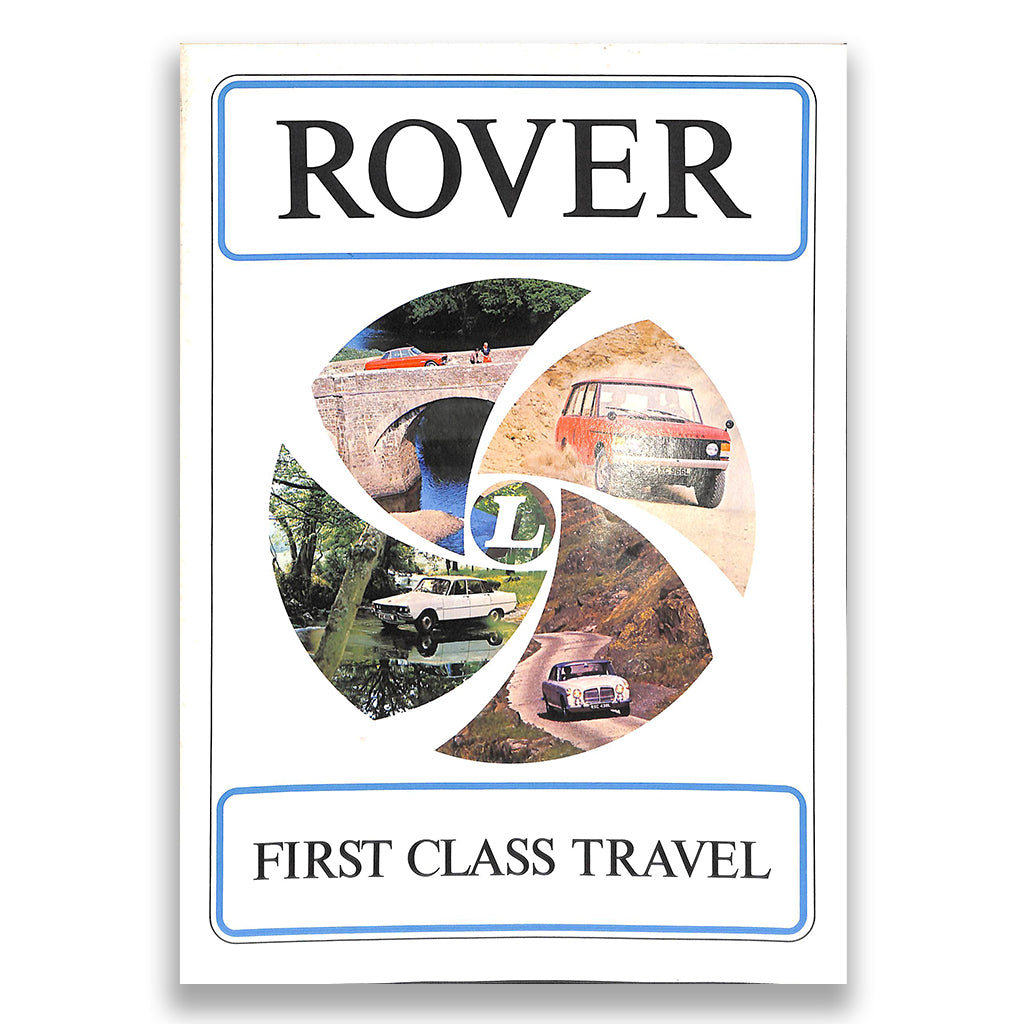 Rover 1972 Range Car Sales Brochure #R900.10.72 1972