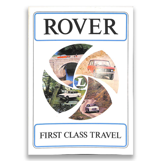 Rover 1972 Range Car Sales Brochure #R900.10.72 1972