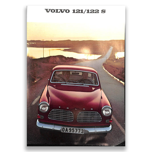 Volvo 121/122S 'Amazon' Car Sales Brochure 1968