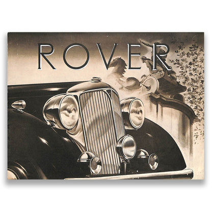 Rover 60 and 75 'Four-Light' Car Sales Brochure 1948