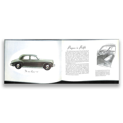 Rover P4 75 Car Sales Brochure 1949
