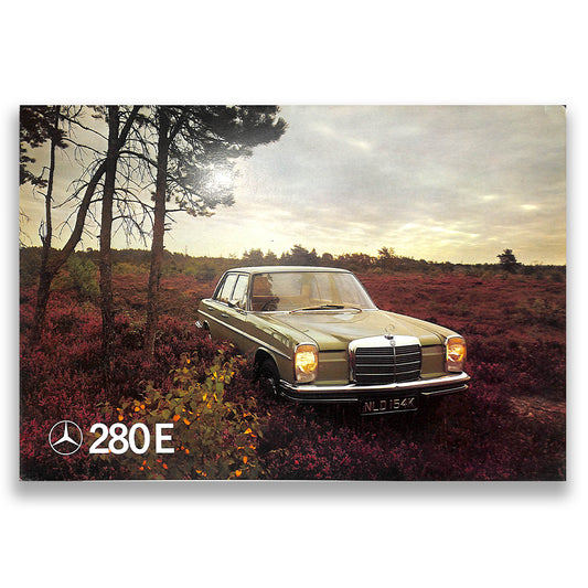 Mercedes-Benz 280SE W114 Car Sales Brochure 1971