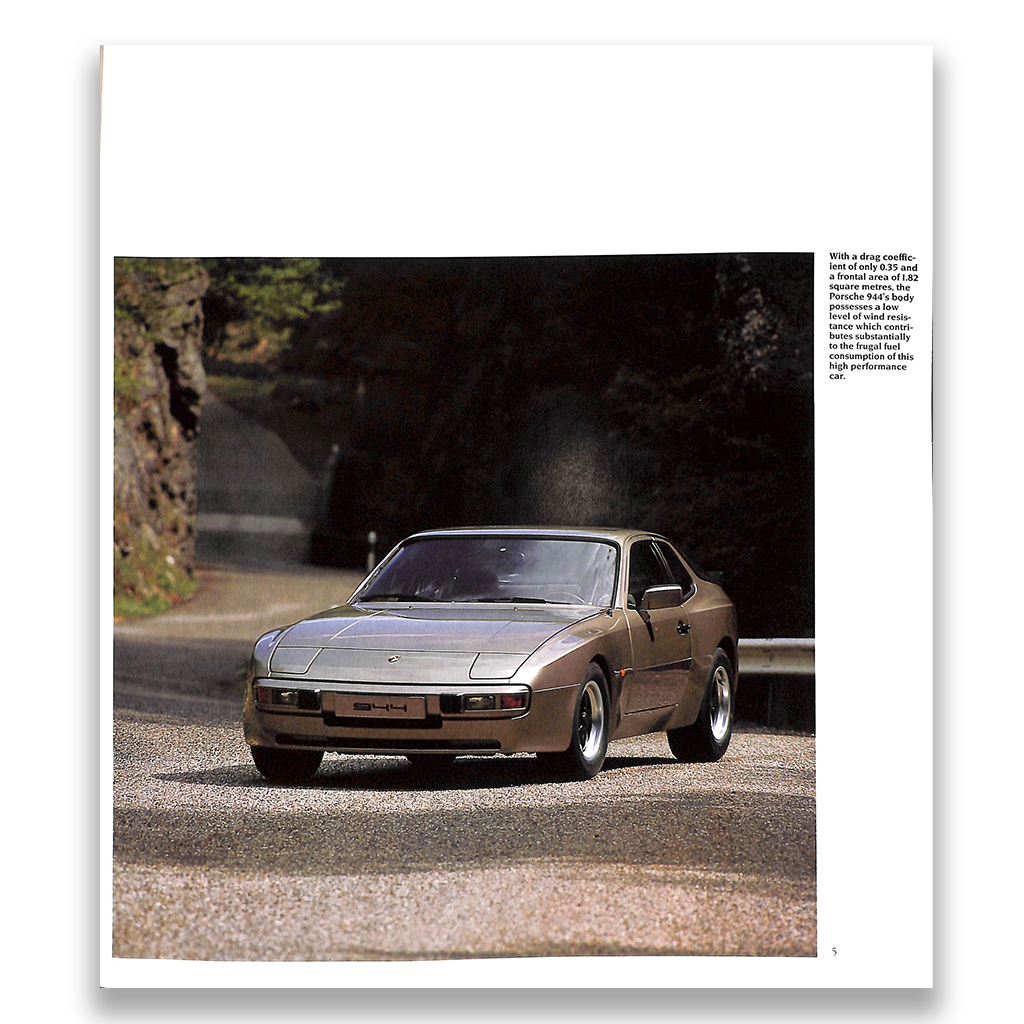 Porsche 944 Car Sales Brochure WVK 103 2251984