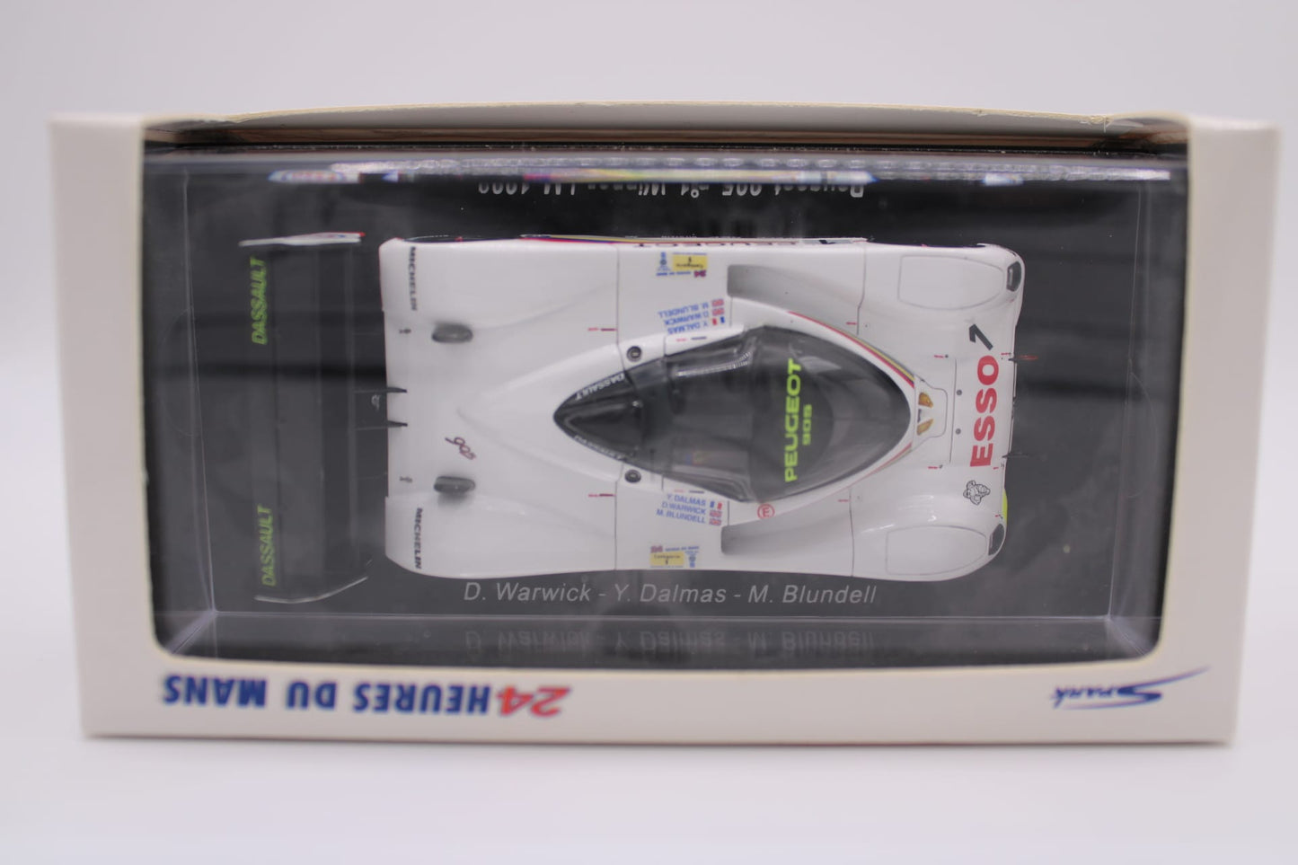 Peugeot 905 #1 - Winner Le Mans 1992 - Spark 43LM92 - 1/43 Scale Model