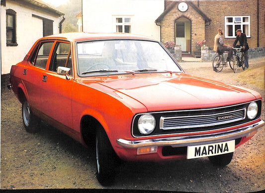 Morris Marina 2 Car Sales Brochure 3160 1977 image 1