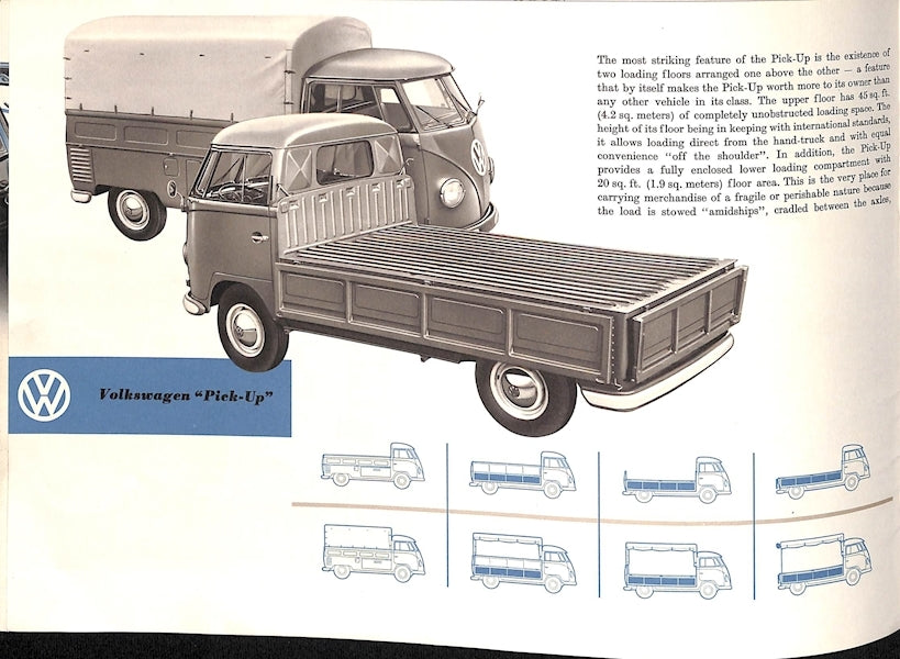 1957 Volkswagen Transporters Brochure image 3
