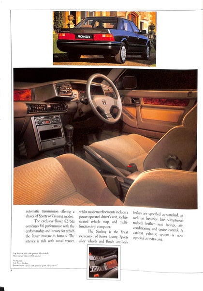 Austin-Rover Range Brochure Metro, Montego, Mini, #3904/E 1989 image 3