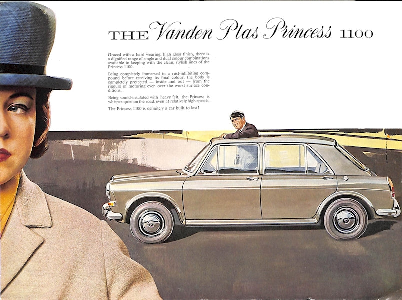 Vanden Plas Princess 1100 Brochure #2232/A 1964 image 2