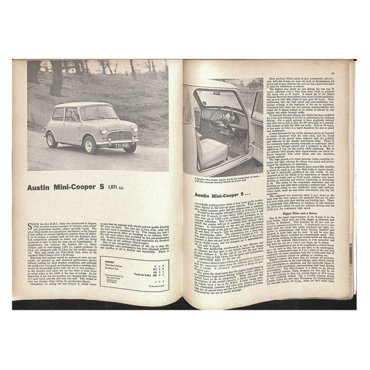 "Autocar" Road Test Annual Autumn 1963