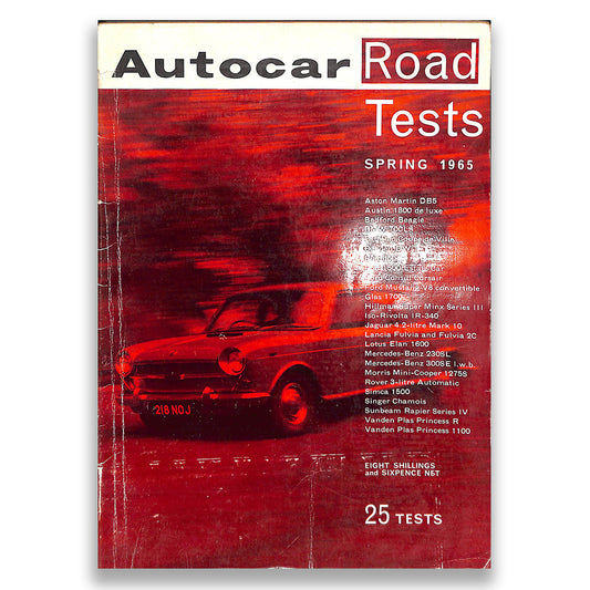 "Autocar" Road Test Annual Spring 1965