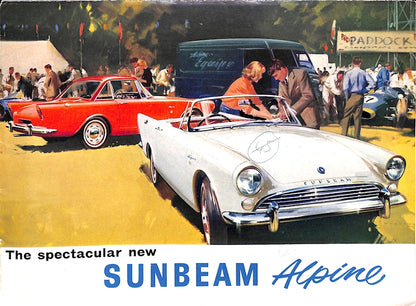 Sunbeam Alpine Series III Car Sales Brochure 945 H 1963 image 0
