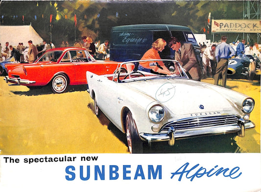 Sunbeam Alpine Series III Car Sales Brochure 945 H 1963 image 0