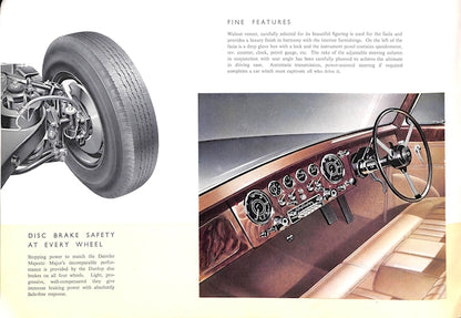 Daimler Majestic Major 8-page Large Format Brochure 1961/62 image 5