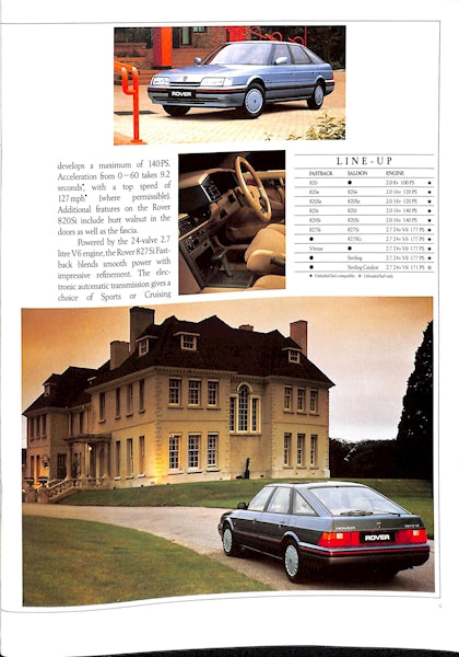 Austin-Rover Range Brochure Metro, Montego, Mini, #3904/E 1989 image 2