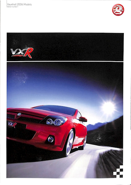 Vauxhall VXR Car Sales Brochure VM0505746 2005 image 0