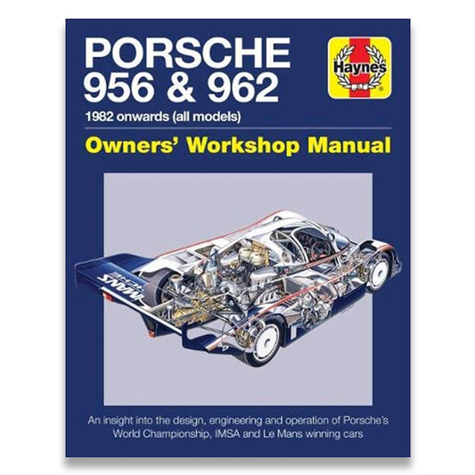 Porsche 956 & 962 Owners Manual image 0