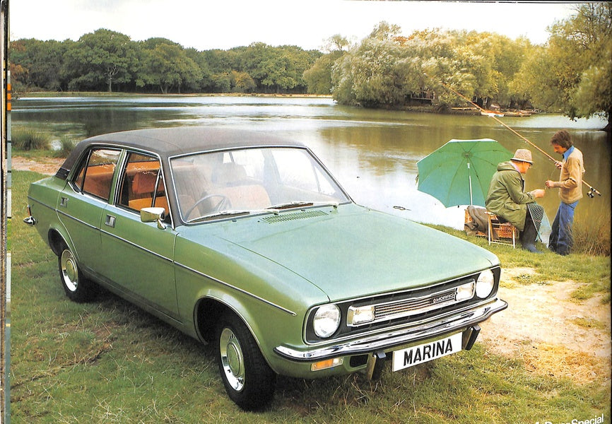 Morris Marina 2 Car Sales Brochure 3160 1977 image 9