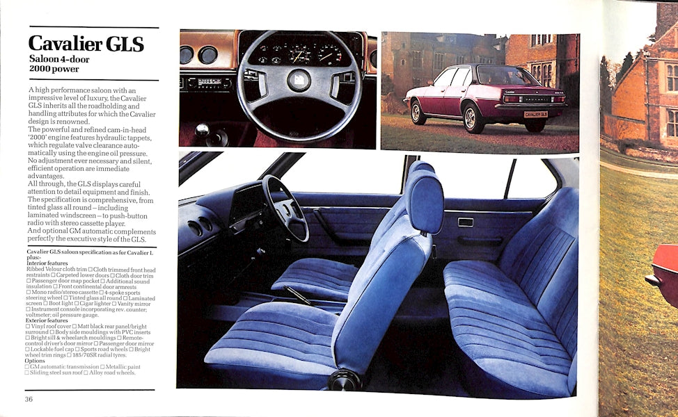 Vauxhall Range Brochure Summer 1981 image 3