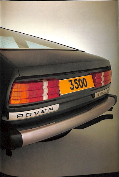 Rover SD1 Range Car Sales Brochure, 2300, 2600, 3500 V8, V8-S #3458 1980 image 2