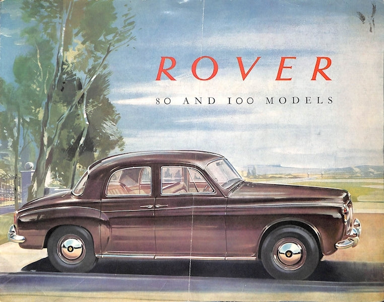 1960 Rover 80 &amp; 100 Brochure image 0