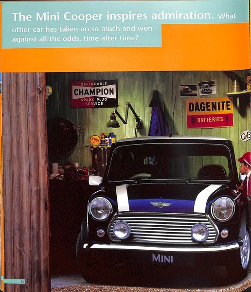 Rover Mini Range Car Sales Brochure 1996-99 #5584 1.3i &amp; Cooper image 10