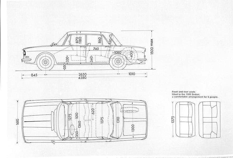 Lancia Flavia Car Sales Brochure, #8799204 1967 image 9