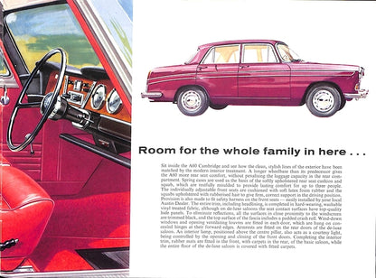 1963 Austin Cambridge Brochure image 4