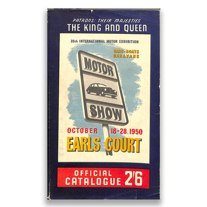Earls Court Motor Show Guide 1950