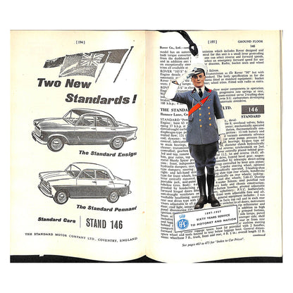 Earls Court Motor Show Guide 1957